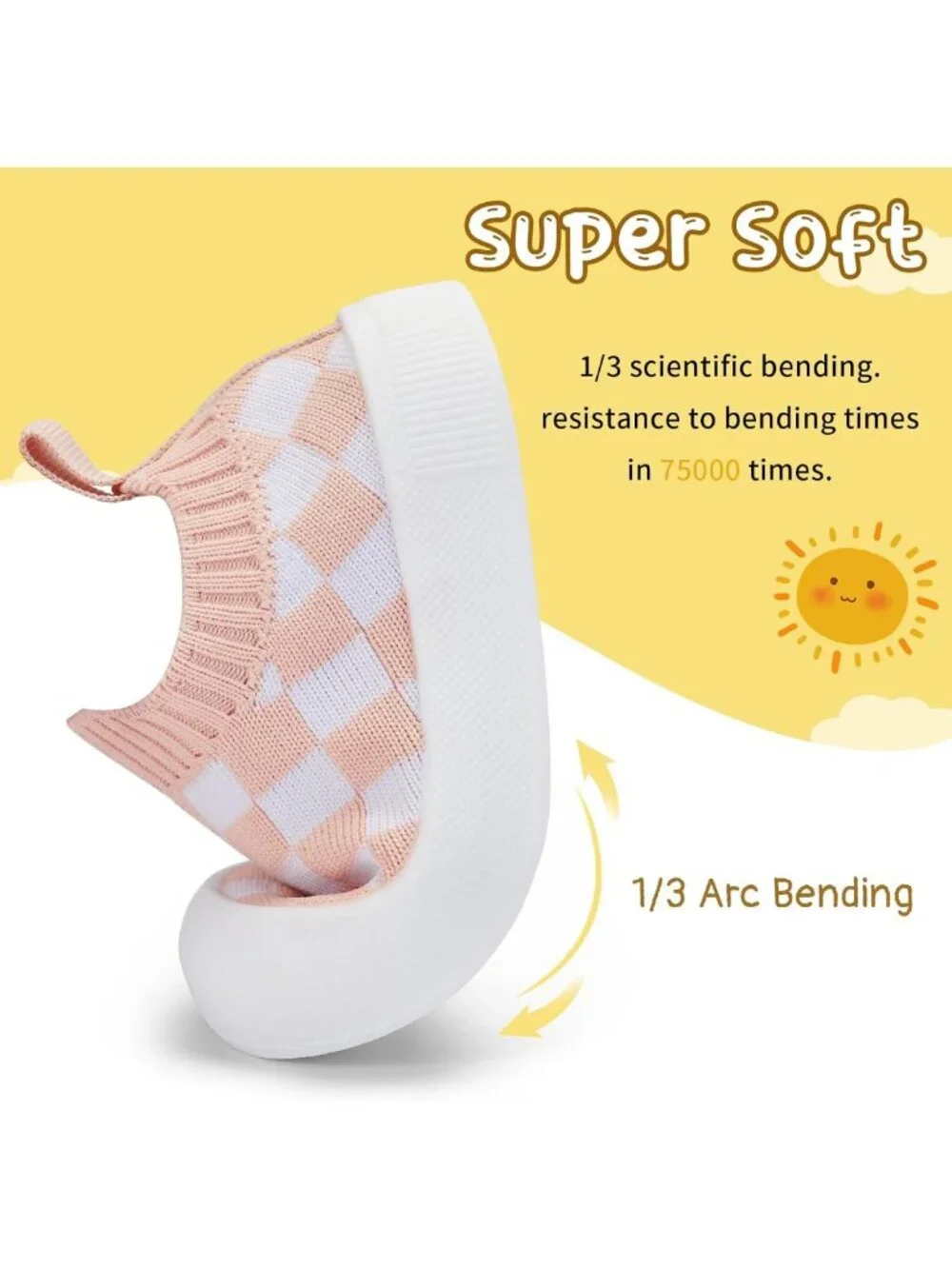 Breathable Beige Infant Shoes for Boys & Girls | Non-Slip Toddler Sneakers 6-36M